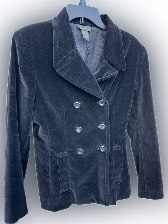 Banana Republic Jackets & Blazers - Banana Republic Black Double-Breasted Pea Coat